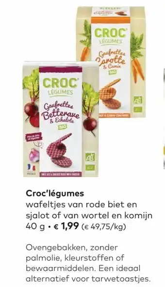 Bio Planet Croc'legumes aanbieding
