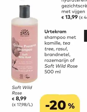 Bio Planet Urtekram 500ml aanbieding