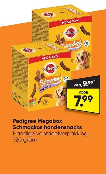Big Bazar Pedigree megabox schmackos hondensnacks aanbieding