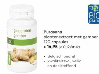 Bio Planet Purasana aanbieding