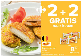 Gepaneerde kip Maiski