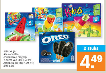 Albert Heijn Nestle ijs aanbieding