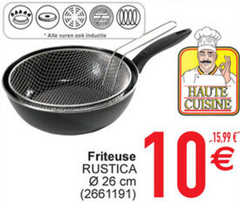 Cora Friteuse Rustica aanbieding