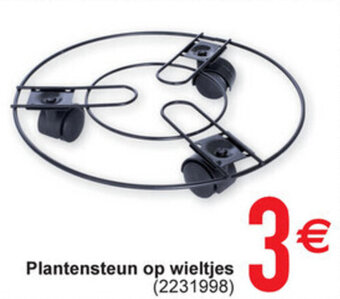 Cora Plantensteun op wieltjes aanbieding