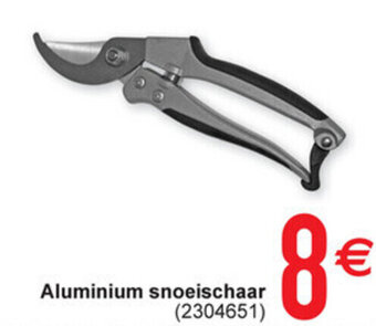 Aluminium snoeischaar