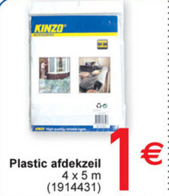 Cora Plastic afdekzeil aanbieding
