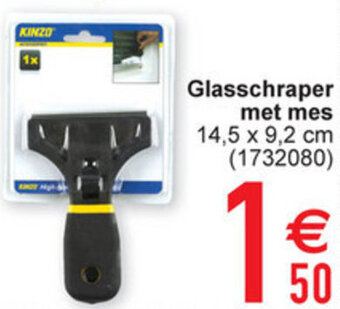 Cora Glasschraper met mes aanbieding