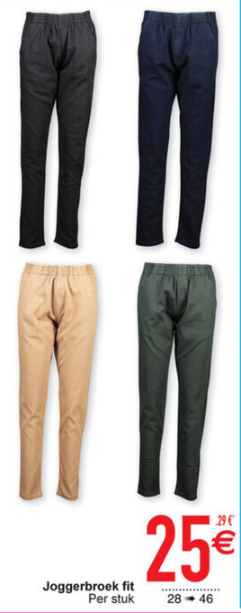 Joggerbroek fit