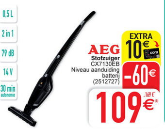 Cora AEG Stofzuiger CX7130EB aanbieding