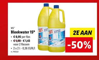 Lidl Bleekwater 15° aanbieding