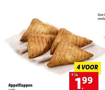 Lidl Appelflappen aanbieding