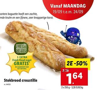 Lidl Stokbrood croustille aanbieding