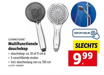 Lidl Multifunctionele douchekop aanbieding