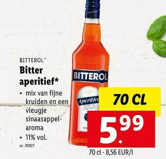 Bitter aperitief