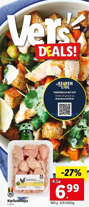 Lidl Kipfiletblokjes aanbieding