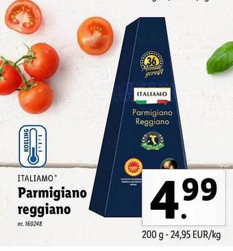 Lidl Parmigiano reggiano aanbieding