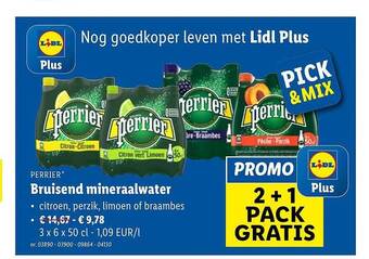 Lidl Bruisend mineraalwater aanbieding