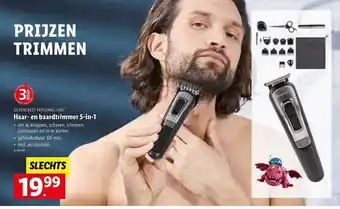 Lidl Haar en baardtrimmer 5in1 aanbieding