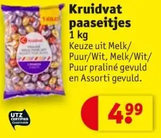 Kruidvat Kruidvat paaseitjes 1 kg aanbieding