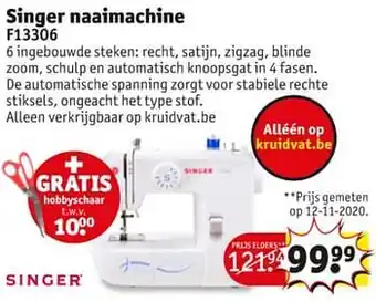 Singer naaimachine f13306