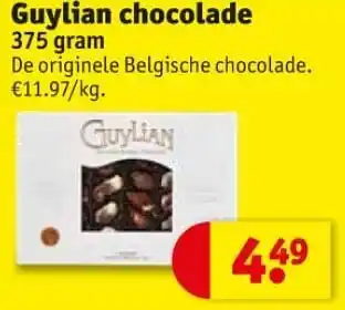 Kruidvat Guylian chocolade 375 gram aanbieding