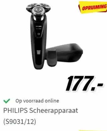 MediaMarkt Philips Scheerapparaat S9031/12 aanbieding