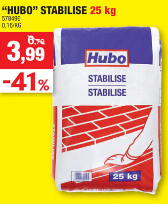 Hubo Hubo Stabilise 25Kg aanbieding