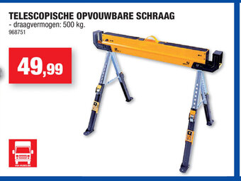 Hubo Telescopische Opvouwbare Schraag aanbieding