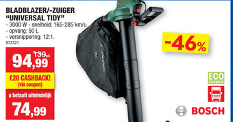 Hubo Bosch Bladblazer /Zuiger "Universal Tidy aanbieding