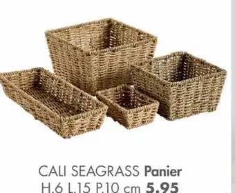 Cali seagrass panier H6115 P 10 cm