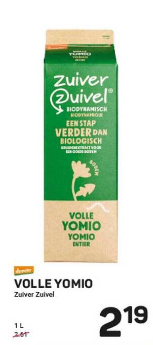 Ekoplaza Volle yomio zuiver zuivel aanbieding