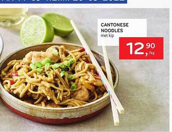 Alvo Cantonese noodles aanbieding