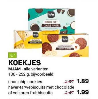 Ekoplaza Koekjes mjam aanbieding