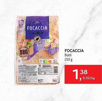 Alvo Focaccia boni aanbieding