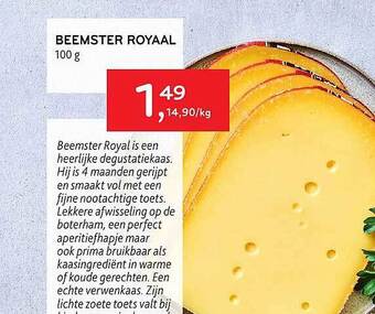 Alvo Beemster royaal aanbieding