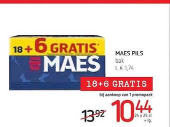 Spar Colruyt Maes pils aanbieding