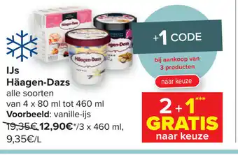 Carrefour Market IJs Haagen-Dazs aanbieding