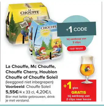 La Chouffe, Mc Chouffe, Chouffe Cherry, Houblon Chouffe of Chouffe Soleil