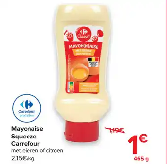 Carrefour Market Mayonaise Squeeze aanbieding