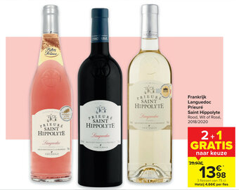 Carrefour Market Frankrijk Languedoc Prieure Saint Hippolyte aanbieding