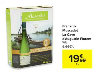 Carrefour Market Frankrijk Musacadet La Cave d'Augustin Florent aanbieding