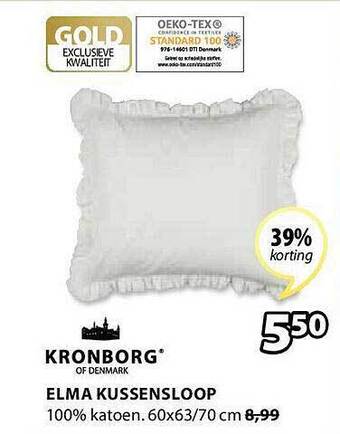 Jysk Elma kussensloop aanbieding