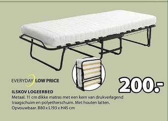 Jysk Ilskov logeerbed aanbieding