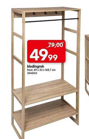 Yess Kledingrek aanbieding