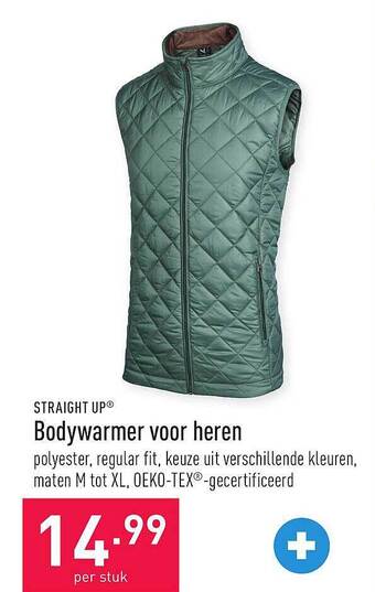 ALDI Bodywarmer voor heren aanbieding
