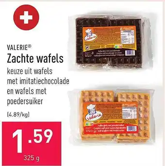 ALDI Valerie zachte wafels aanbieding