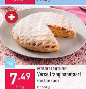 ALDI Verse frangipanetaart aanbieding