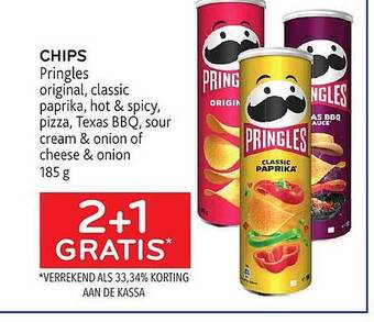 Alvo Chips pringles aanbieding