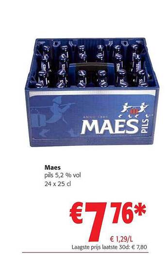 Colruyt Maes pils aanbieding