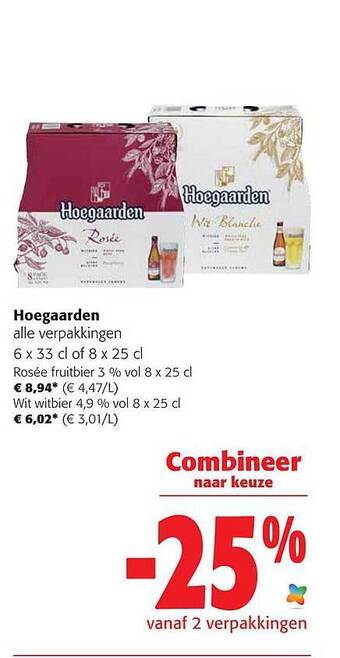 Colruyt Hoegaarden aanbieding